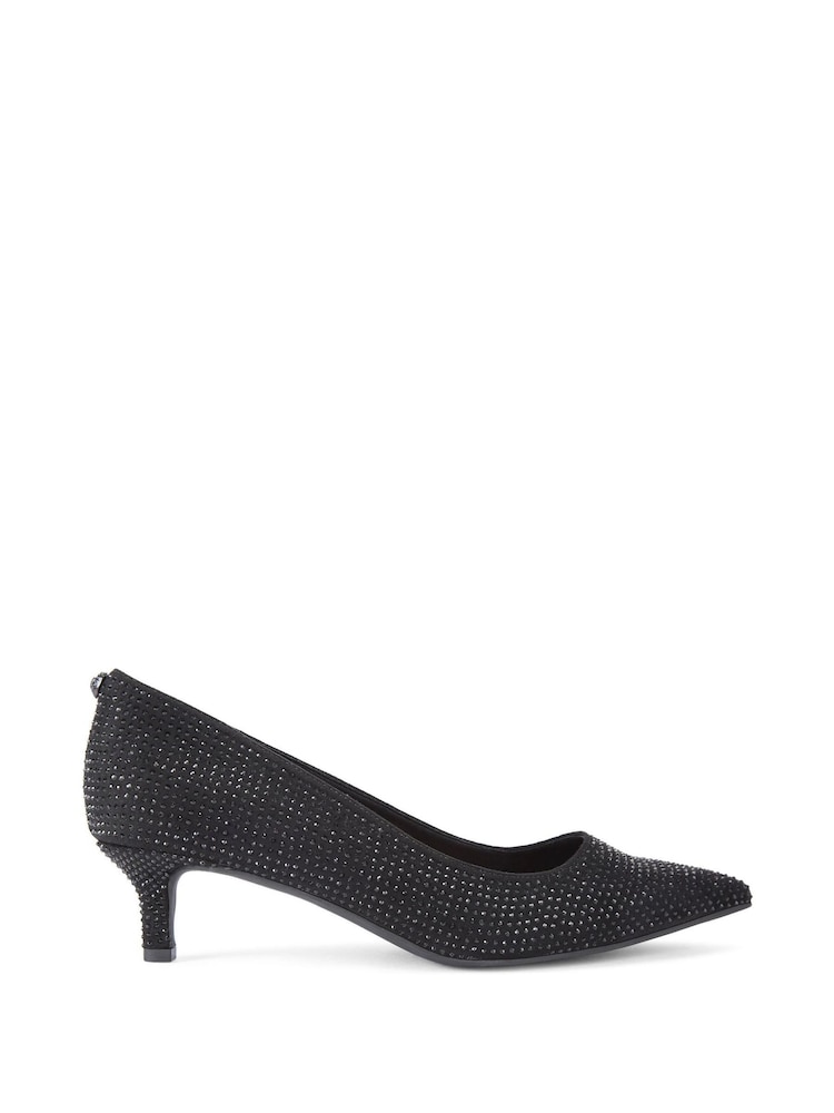 Temno siva črna - KG Kurt Geiger Kensington Flexi 45 salonar s peto - Slika 2 iz 5
