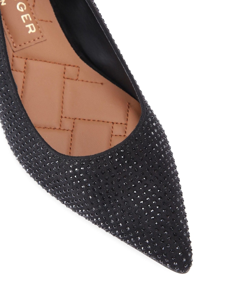 Temno siva črna - KG Kurt Geiger Kensington Flexi 45 salonar s peto - Slika 5 iz 5