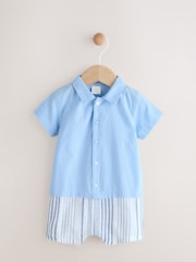 Blue Baby Romper (0mths-2yrs) - Image 1 of 7