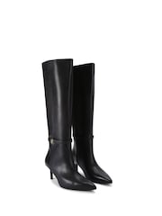 Kurt Geiger London Kensington Flexi Knee Boots - Image 2 of 5
