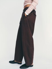 Brun - Anthropologie Pilcro Aero Wide-Leg Chino Trousers - Bilde 3 av 4