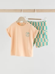 Bright Apple Baby T-Shirt and Shorts Set - Image 1 of 10