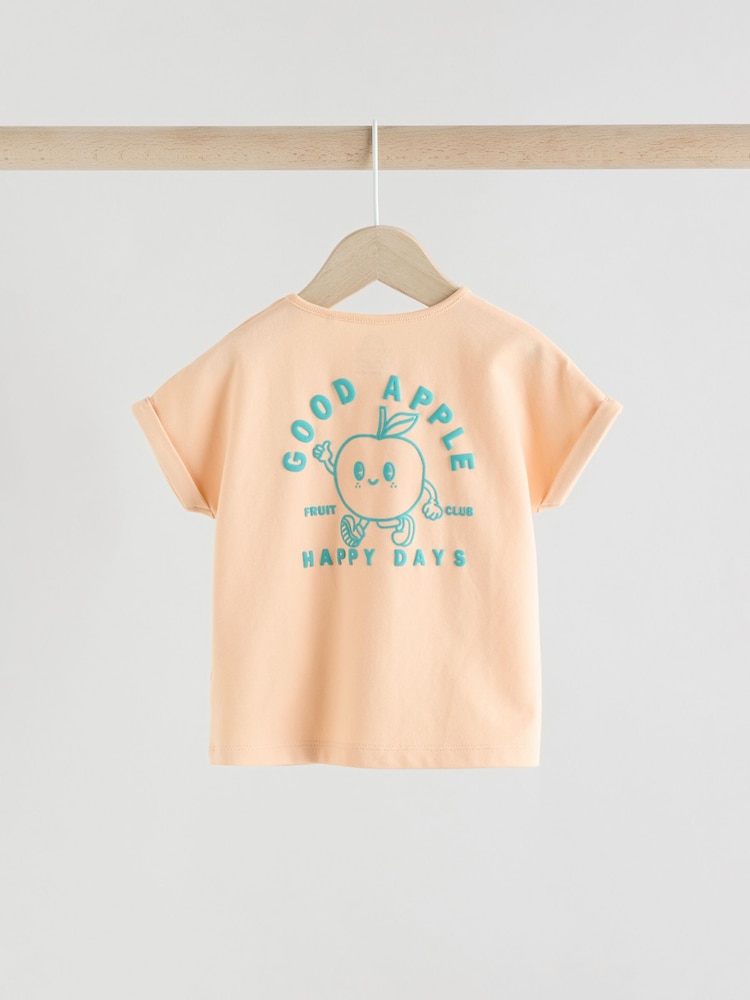 Bright Apple Baby T-Shirt and Shorts Set - Image 4 of 10