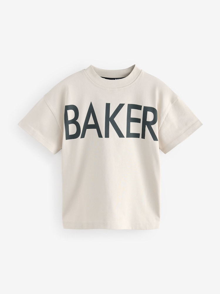 Baker by Ted Baker Graphic Print T-Shirts 3 Pack - Image 4 of 8