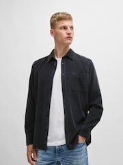 BOSS Blue Regular Fit 100% Cotton Shirt - Image 2 of 6