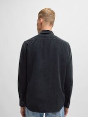 BOSS Blue Regular Fit 100% Cotton Shirt - Image 3 of 6