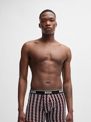 BOSS Black Logo Stretch Cotton Waistband Boxer Briefs 3 Pack - Image 2 of 7