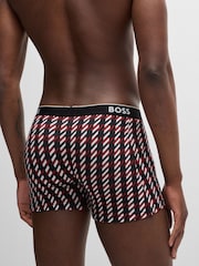 BOSS Black Logo Stretch Cotton Waistband Boxer Briefs 3 Pack - Image 3 of 7