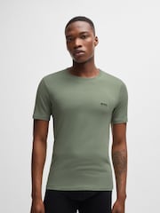 BOSS 100% Cotton Embroidered Logo T-Shirts 3 Pack - Image 3 of 5