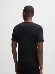 BOSS 100% Cotton Embroidered Logo T-Shirts 3 Pack - Image 5 of 5