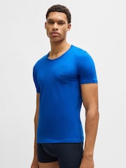 BOSS 100% Cotton Embroidered Logo Underwear T-Shirts 3 Pack - Imagen 2 de 5