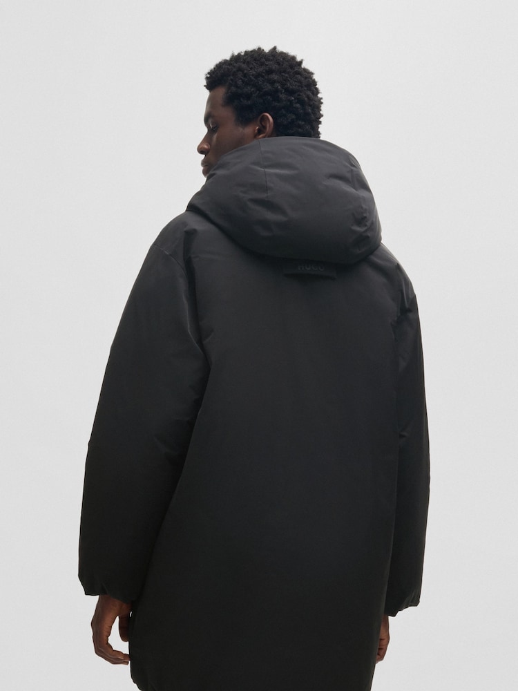 HUGO Black Mandev Coat - Image 2 of 6
