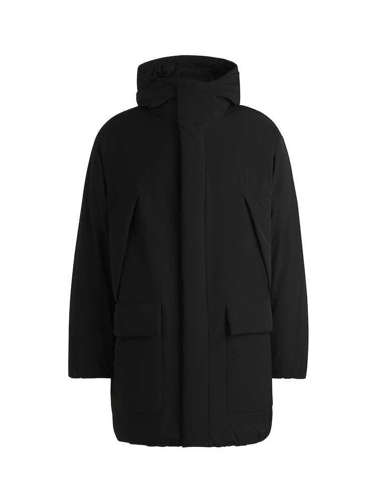 HUGO Black Mandev Coat - Image 6 of 6