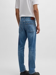BOSS Blue Slim Fit Soft Motion Denim Jeans - Image 3 of 5