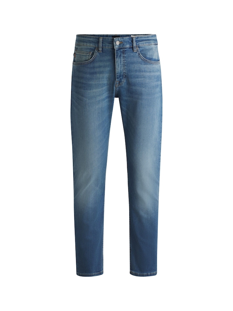 BOSS Blue Slim Fit Soft Motion Denim Jeans - Image 5 of 5
