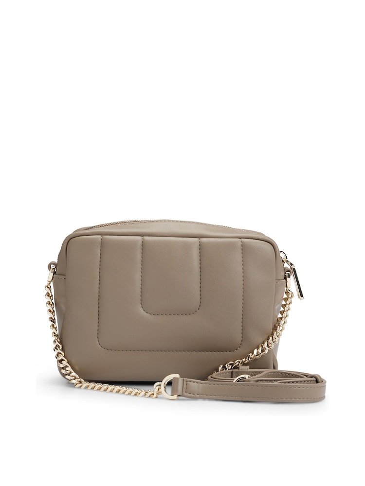 BOSS Brown Logo Crossbody Bag - Image 2 of 3 BOSS Brown Logo Crossbody Bag - Image 2 of 3