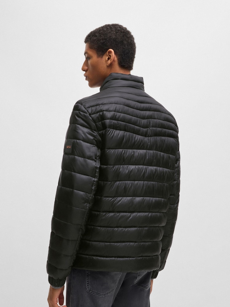 BOSS Black Logo Badge Jacket With Water Repellent Finish - Image 2 of 6 BOSS Black Logo Badge Jacket With Water Repellent Finish - Image 2 of 6