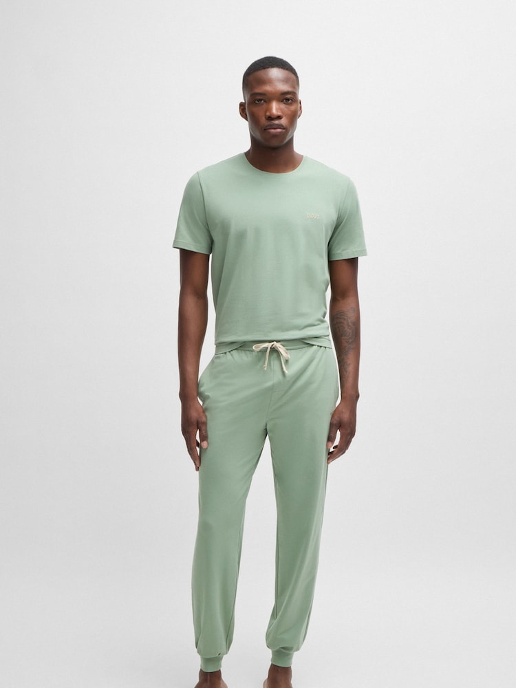 BOSS Green Embroidered Logo Tracksuit Bottoms - Image 1 of 5