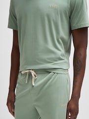 BOSS Green Embroidered Logo Tracksuit Bottoms - Image 2 of 5