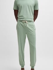 BOSS Green Embroidered Logo Tracksuit Bottoms - Image 3 of 5