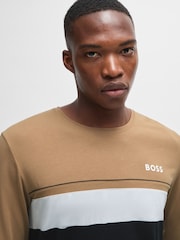BOSS Black BOSS Logo Print Pyjama T-Shirt - Image 4 of 5