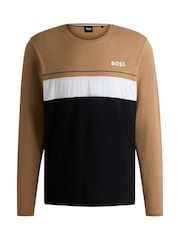 BOSS Black BOSS Logo Print Pyjama T-Shirt - Image 5 of 5