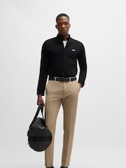 BOSS Black Regular Fit Anti Wrinkle 100% Cotton Shirt - Image 1 of 6