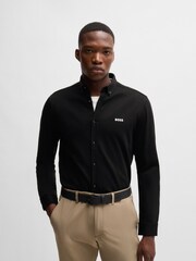 BOSS Black Regular Fit Anti Wrinkle 100% Cotton Shirt - Image 2 of 6