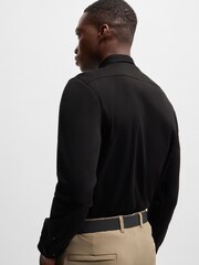 BOSS Black Regular Fit Anti Wrinkle 100% Cotton Shirt - Image 4 of 6
