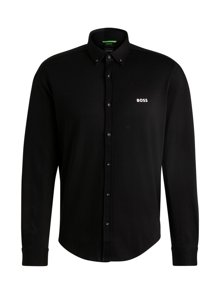 BOSS Black Regular Fit Anti Wrinkle 100% Cotton Shirt - Image 6 of 6 BOSS Black Regular Fit Anti Wrinkle 100% Cotton Shirt - Image 6 of 6