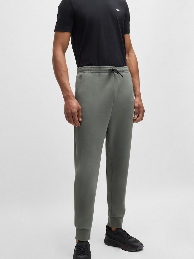 BOSS Grey Tracksuit Bottoms Stretch Cotton - Image 2 of 6
