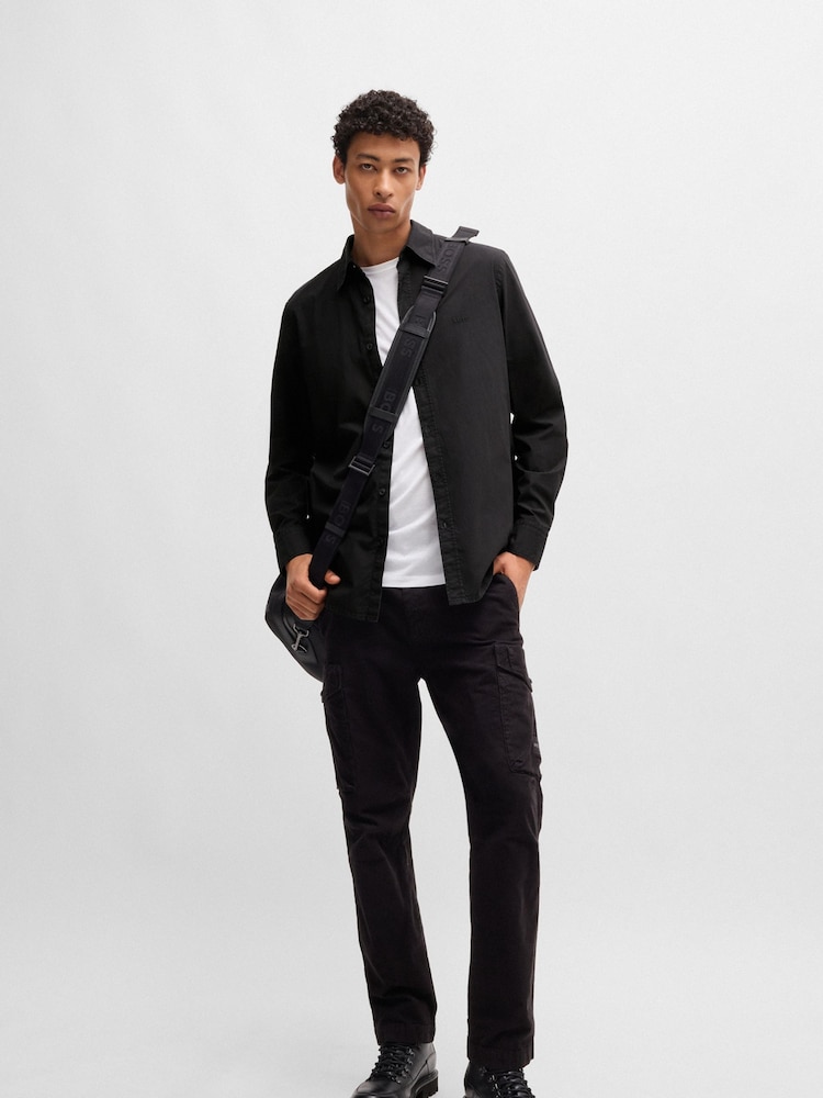 BOSS Black Regular Fit 100% Cotton Shirt - Image 1 of 6