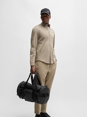 BOSS Regular Fit Anti Wrinkle 100% Cotton Shirt - Imagen 1 de 6
