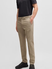 BOSS Green Slim-Fit Water Repellent Chinos - Image 1 of 5