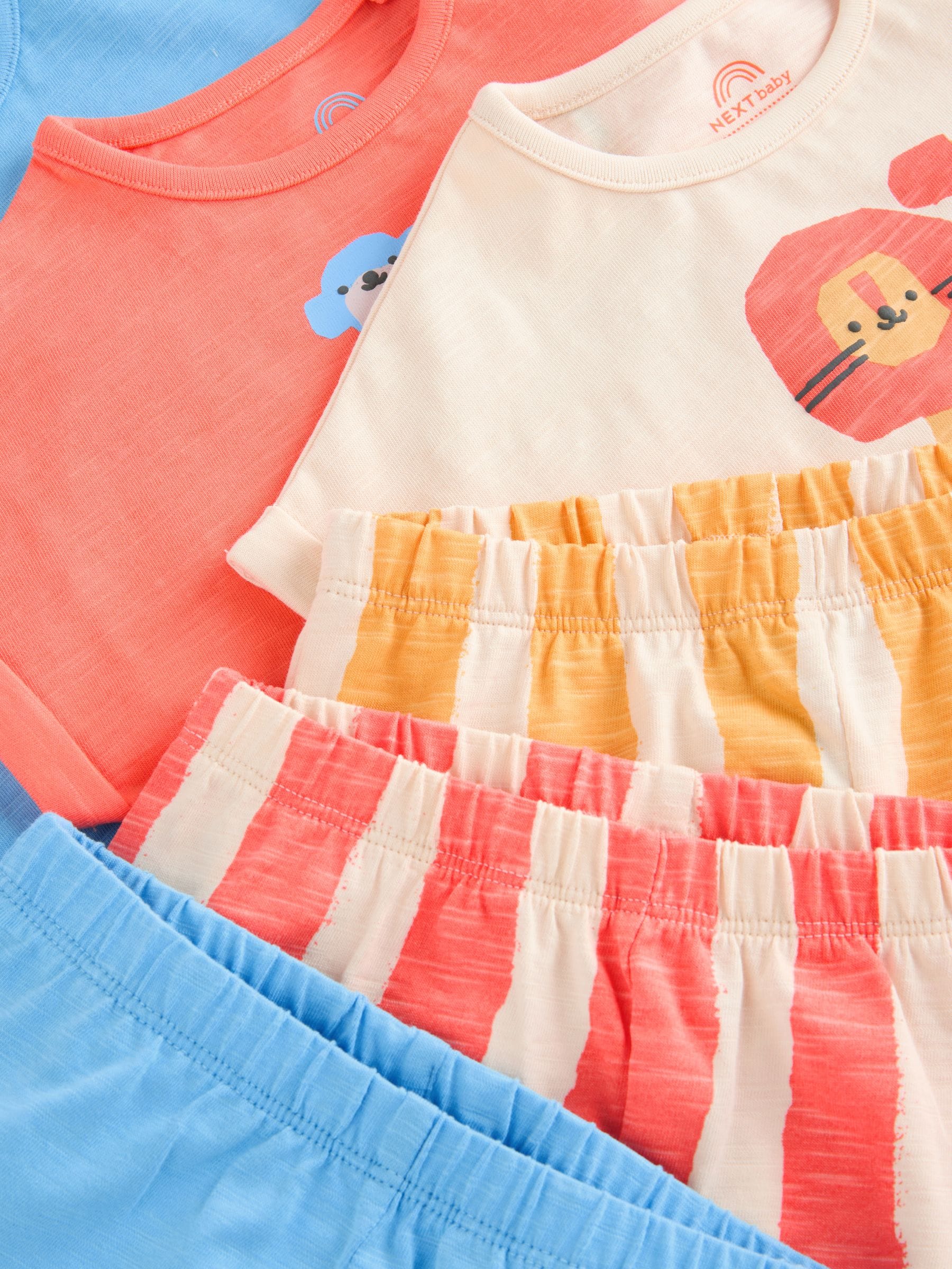 Buy Bright Character Baby Tops and Shorts Set 6 Piece from Next