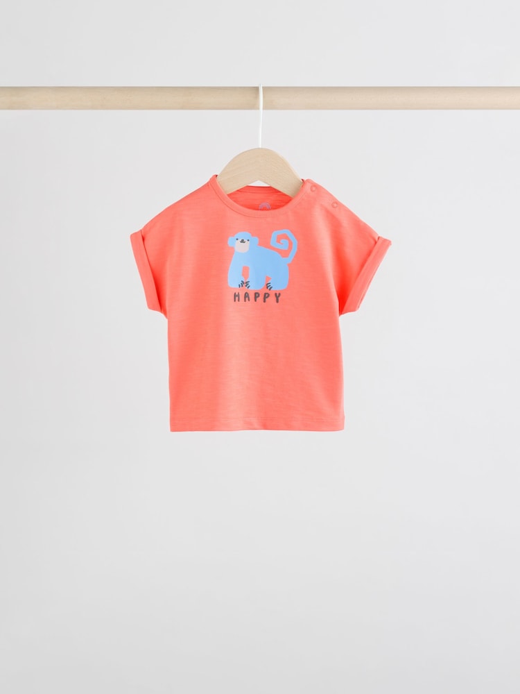 Bright Character Baby Tops and Shorts Set 6 Piece - Image 7 of 14