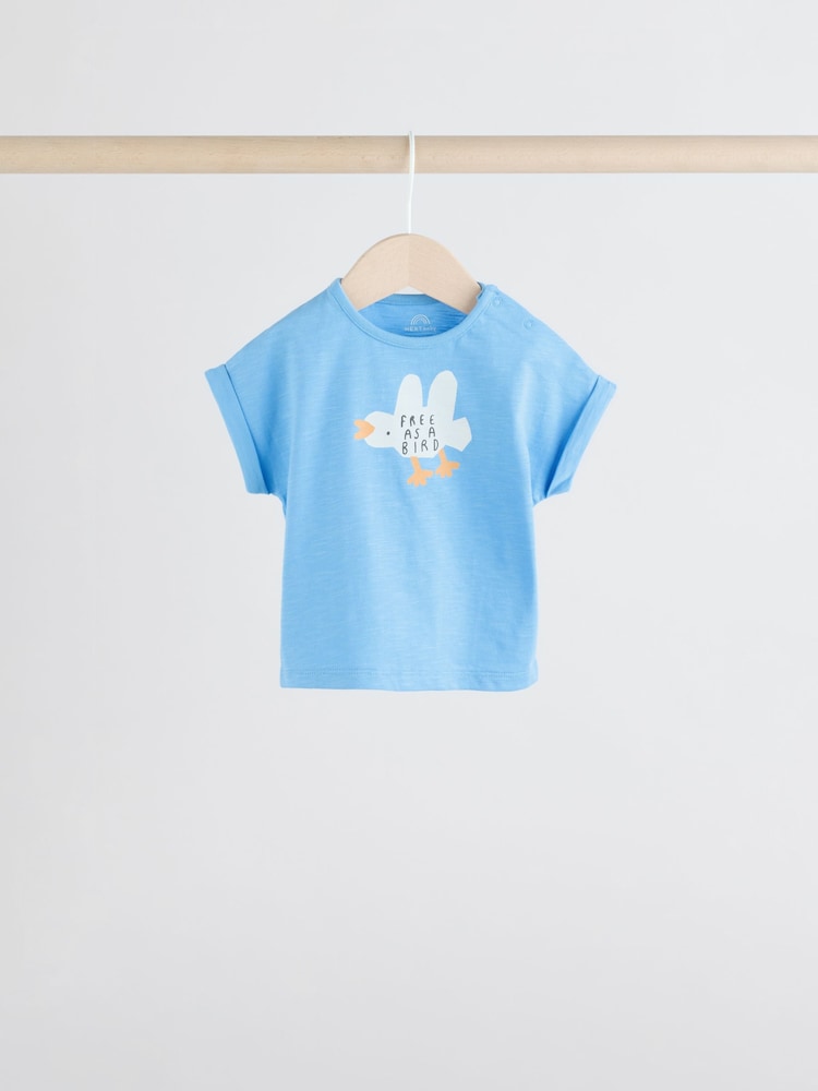 Bright Character Baby Tops and Shorts Set 6 Piece - Image 9 of 14
