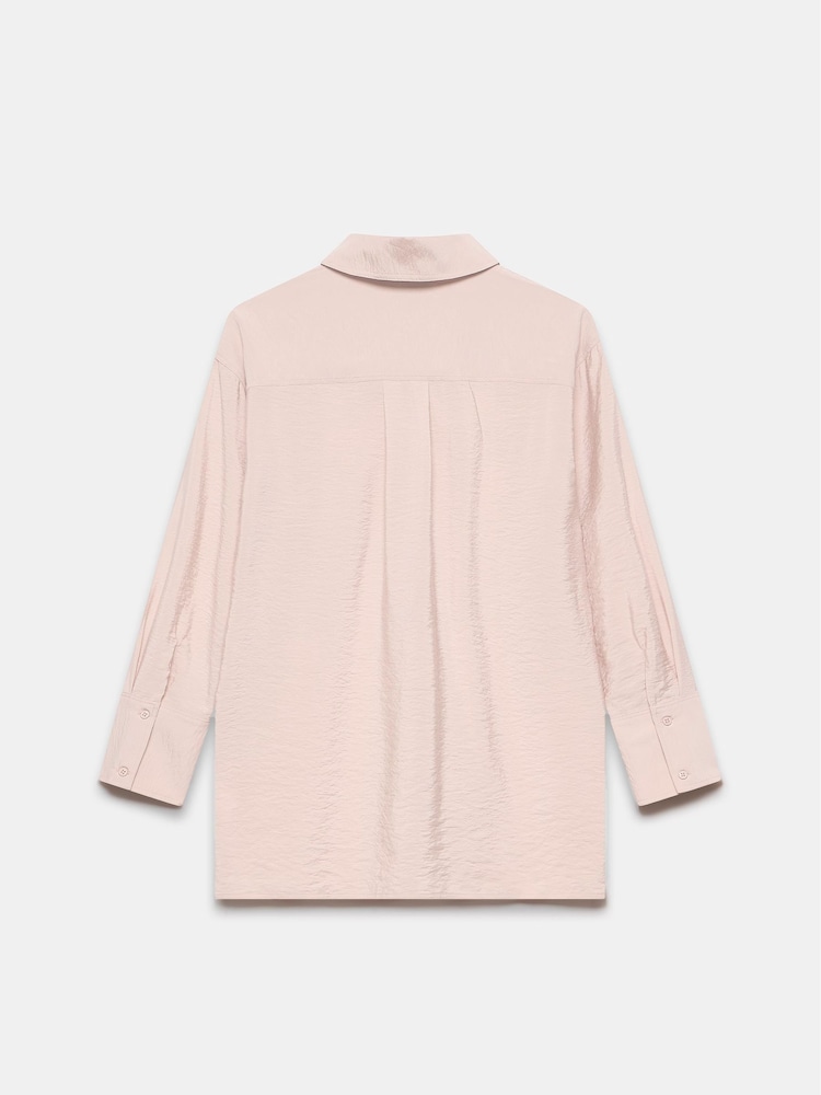 Mint Velvet Pink Placket Detail Shirt - Image 8 of 8