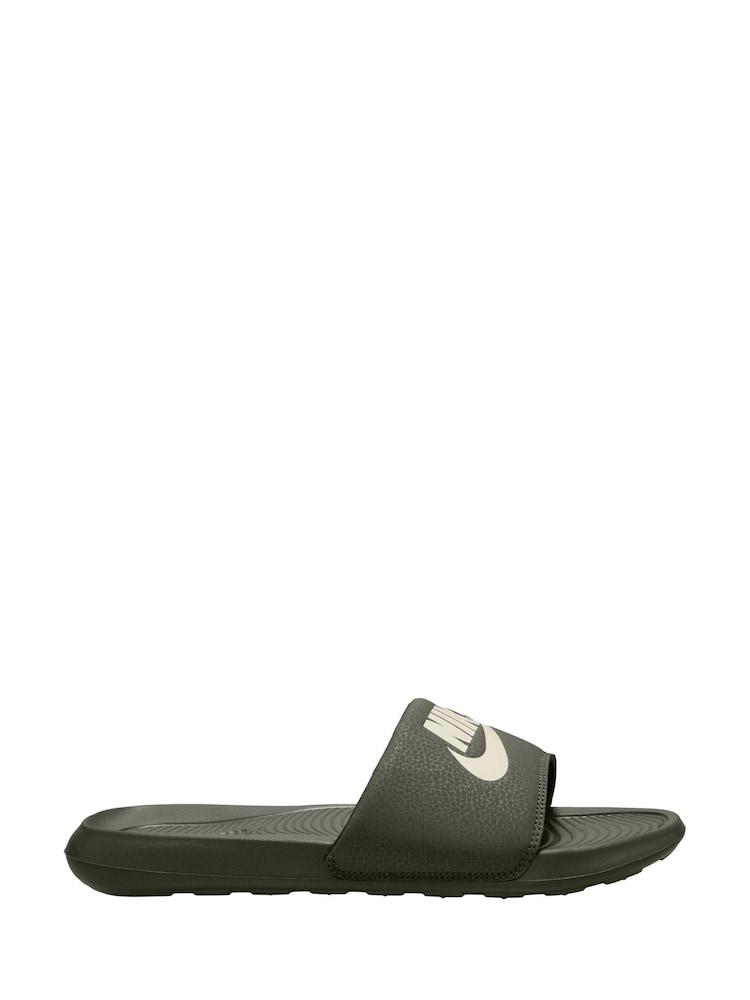 Nike Green Victori One Slides Sandals - Image 1 of 4