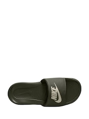 Nike Green Victori One Slides Sandals - Image 3 of 4