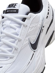 Nike White Initiator Trainers - Image 9 of 10