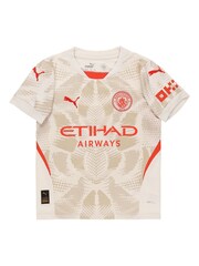 Puma White Kids Manchester City Goalkeeper Shirt 2024-25 - Image 4 of 5