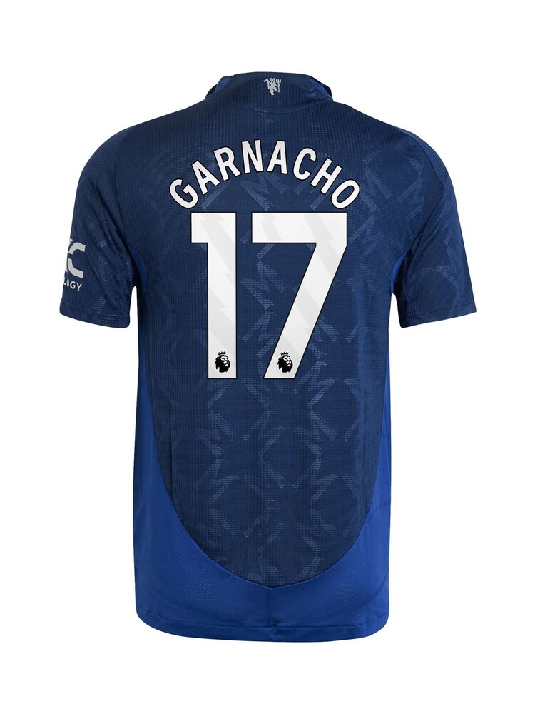 adidas Manchester United EPL Deplasman Otantik Forma 2024-25 - Garnacho 17 Baskı - Image 3 of 3