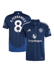 Camiseta de la segunda equipación del Manchester United 2024-25 de adidas - B.Fernandes 8 Printing - Imagen 1 de 3