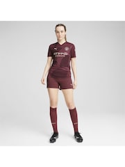 Puma Red Manchester City Third Shirt 2024-25 Womens - Image 1 of 9