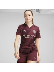 Puma Red Manchester City Third Shirt 2024-25 Womens - Image 2 of 9