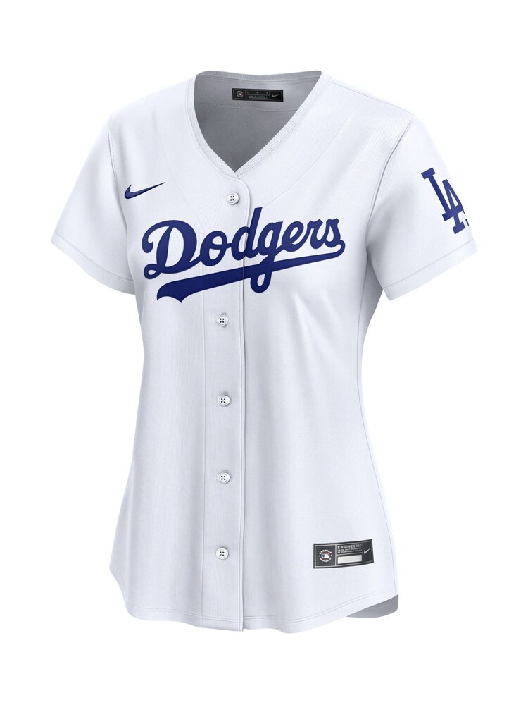 Fanatics Womens MLB Los Angeles Dodgers Limited Home White Jersey - Image 2 of 3