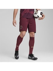 Puma Red Manchester City Away Shorts 2024-25 - Image 1 of 9