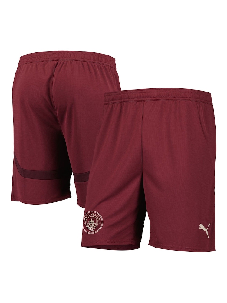 Puma Red Manchester City Away Shorts 2024-25 - Image 7 of 9