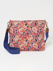 FatFace Kingston Dark Pink Canvas Bag - Image 1 of 2